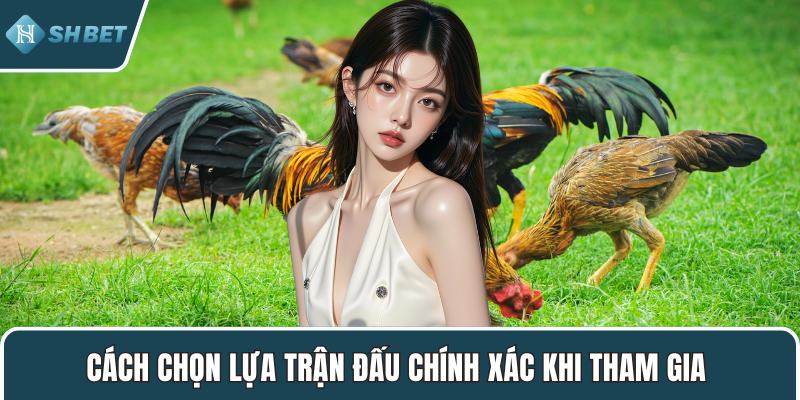 Cách chọn lựa trận đấu chính xác khi tham gia