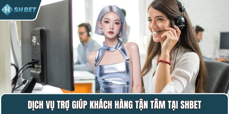 Dịch vụ trợ giúp khách hàng tận tâm tại SHBET