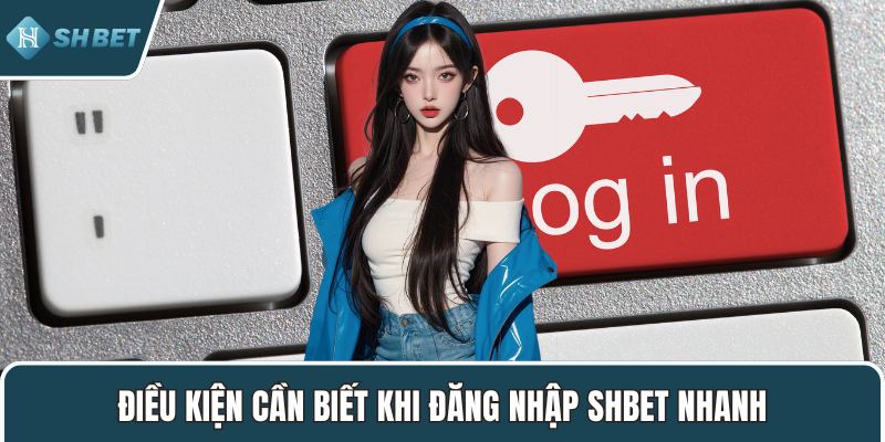 Điều kiện cần biết khi đăng nhập SHBET nhanh
